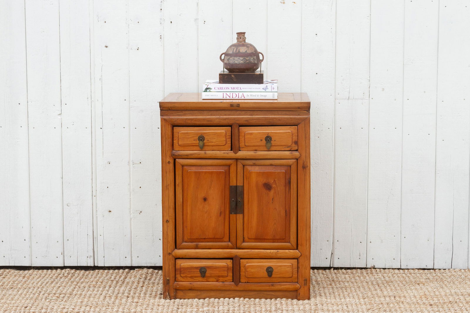 Early 20th Century Farmhouse Chinese Cabinet - 2