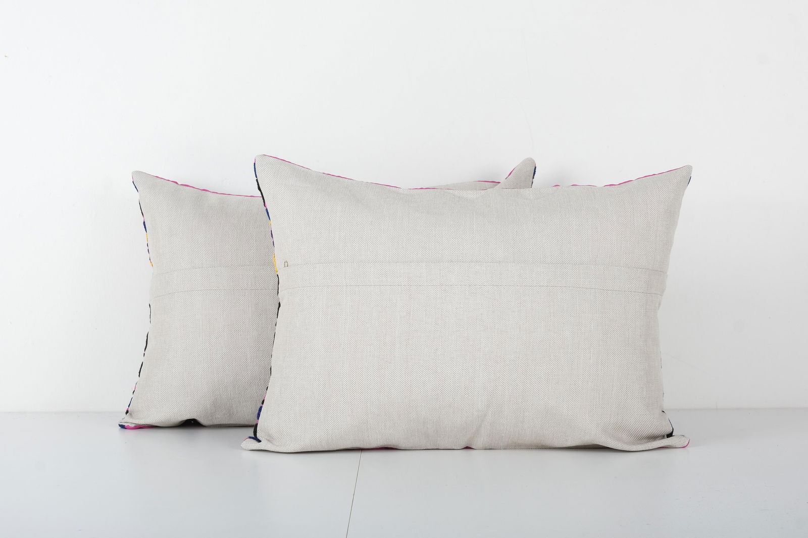 Purple Suzani Pillow Cover - a Pair - 4