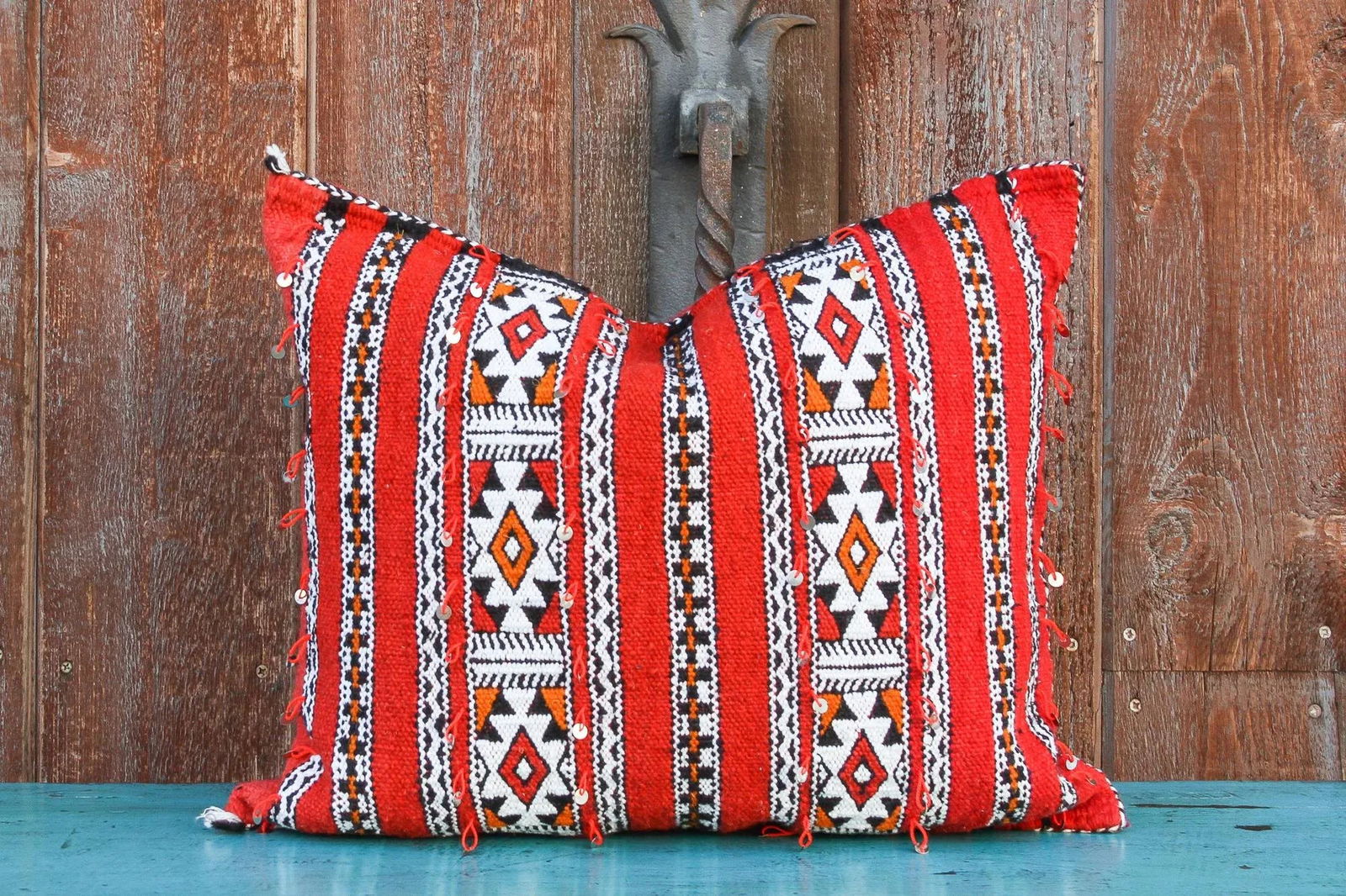 Moroccan Berber Rug Pillow - 6