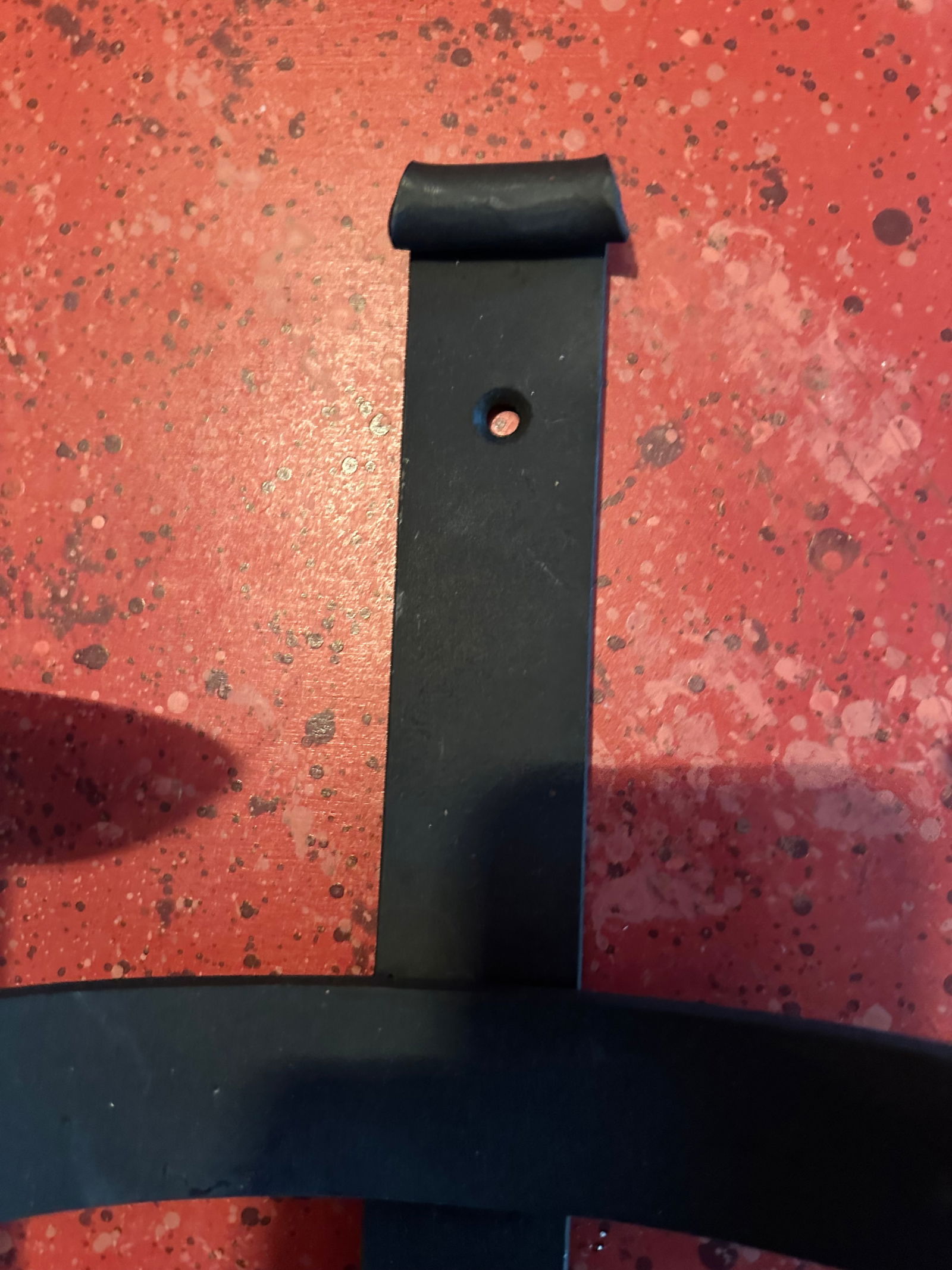 1950s Black Wrought Iron Candle Sconces- 3 Pieces - 7