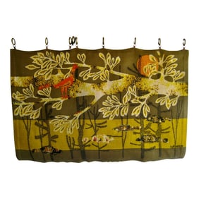 Mid Century Modern Aubusson Tapestry Cybele by Rene Fumeron