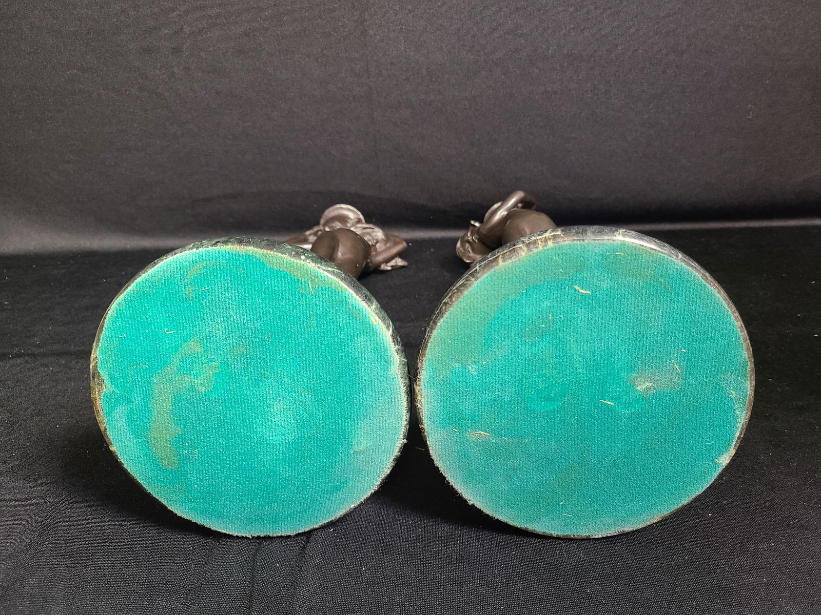 1910s Edward McCartan Bronze Sculpture Art Nudes on Marble Base Candlestick Holders- a Pair - 12