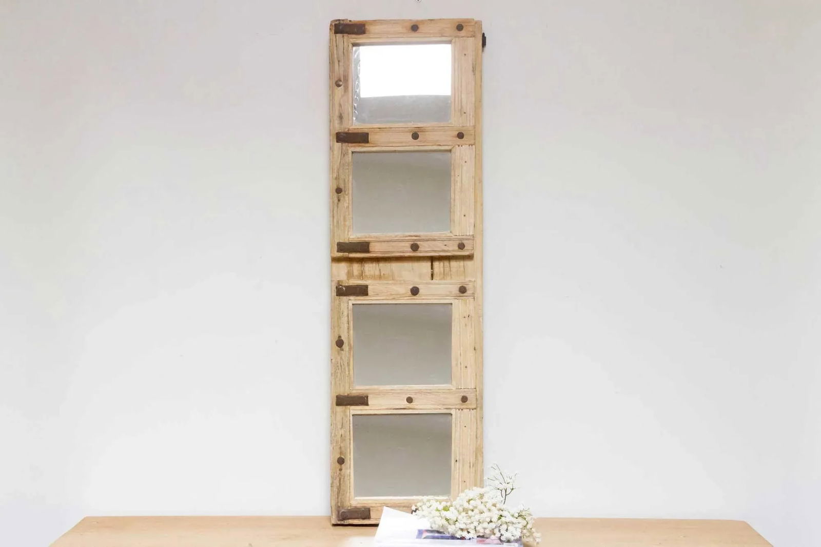 19th Century Indian Window Mirror - 10