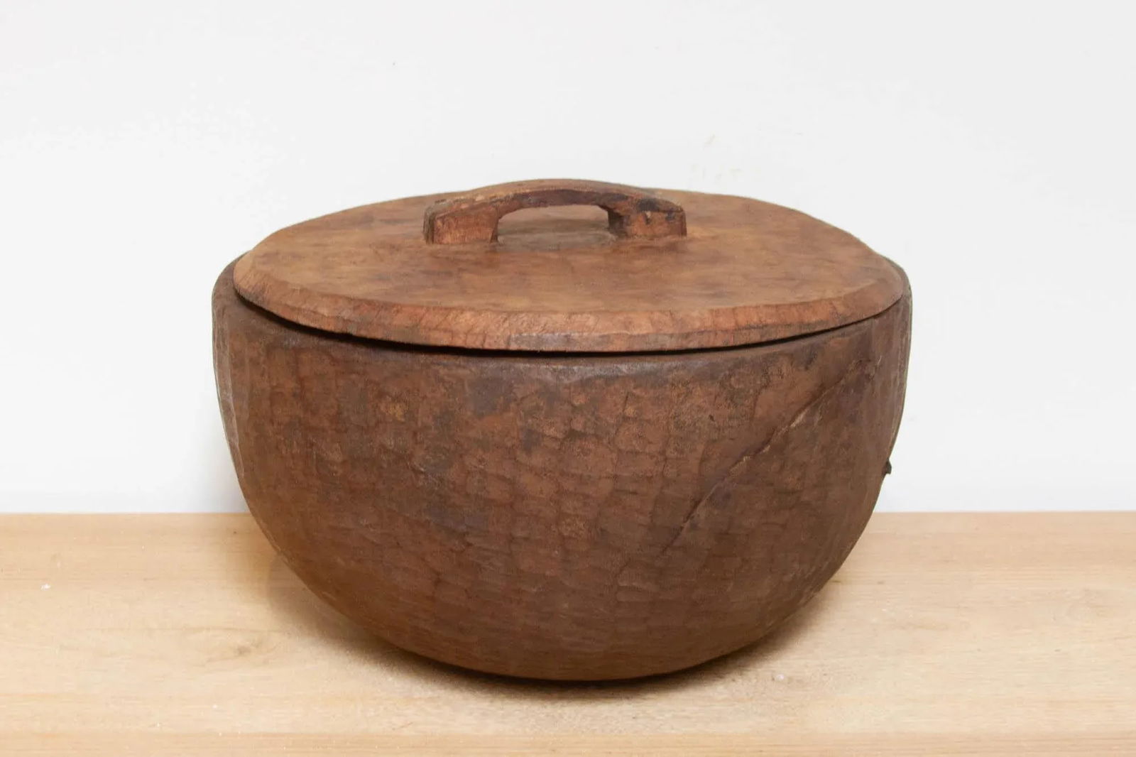 Large Vintage Naga Lidded Bowl - 3