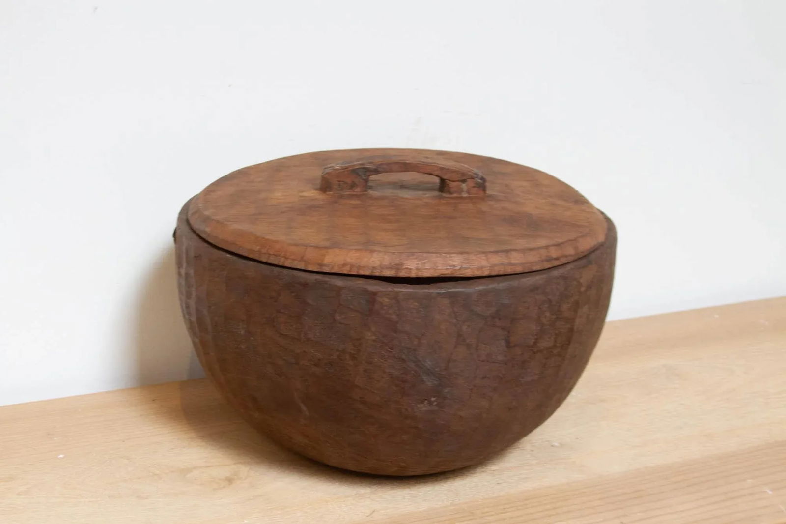 Large Vintage Naga Lidded Bowl - 5