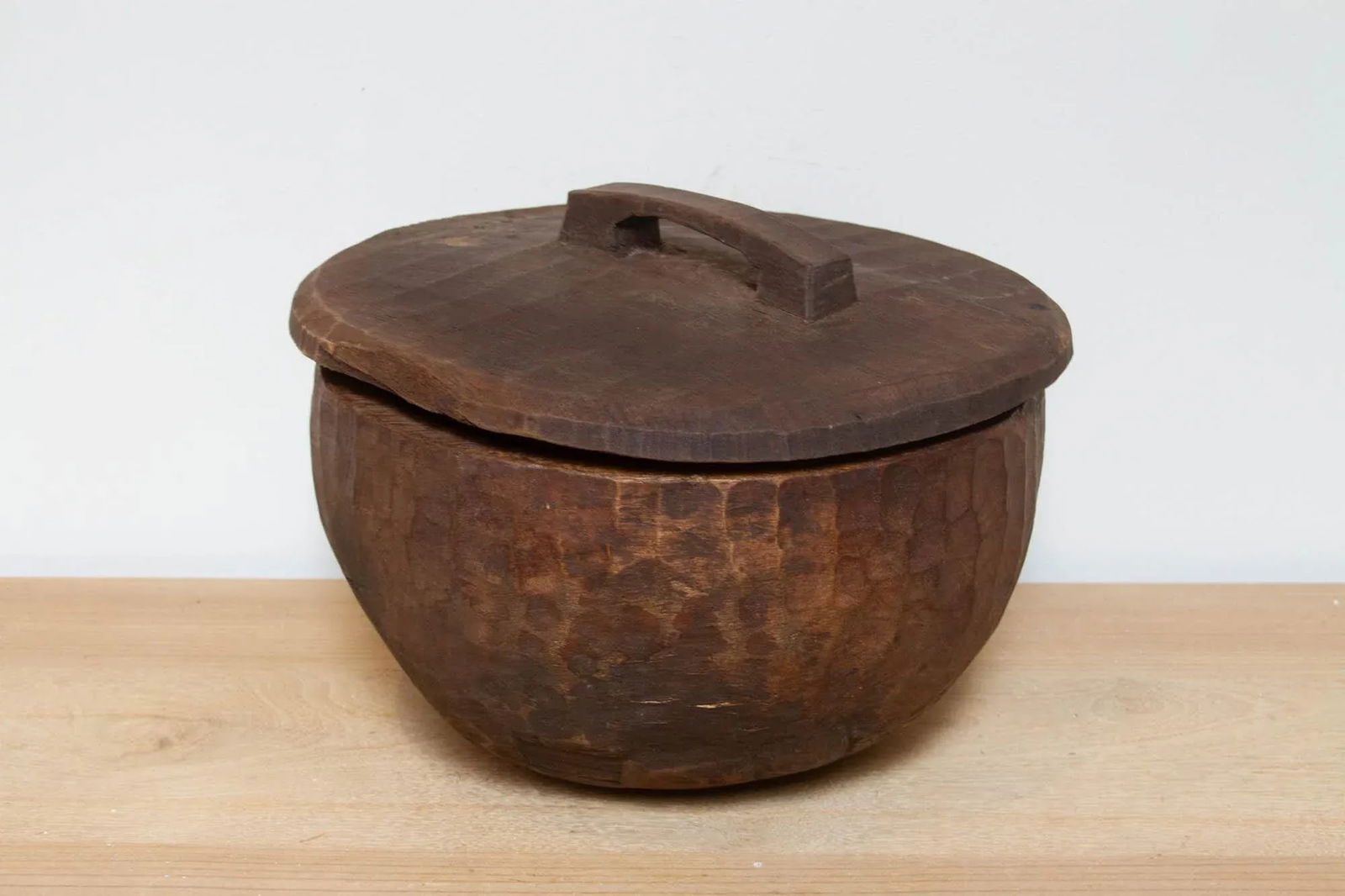 Oversized Rustic Naga Rounded Bowl - 3