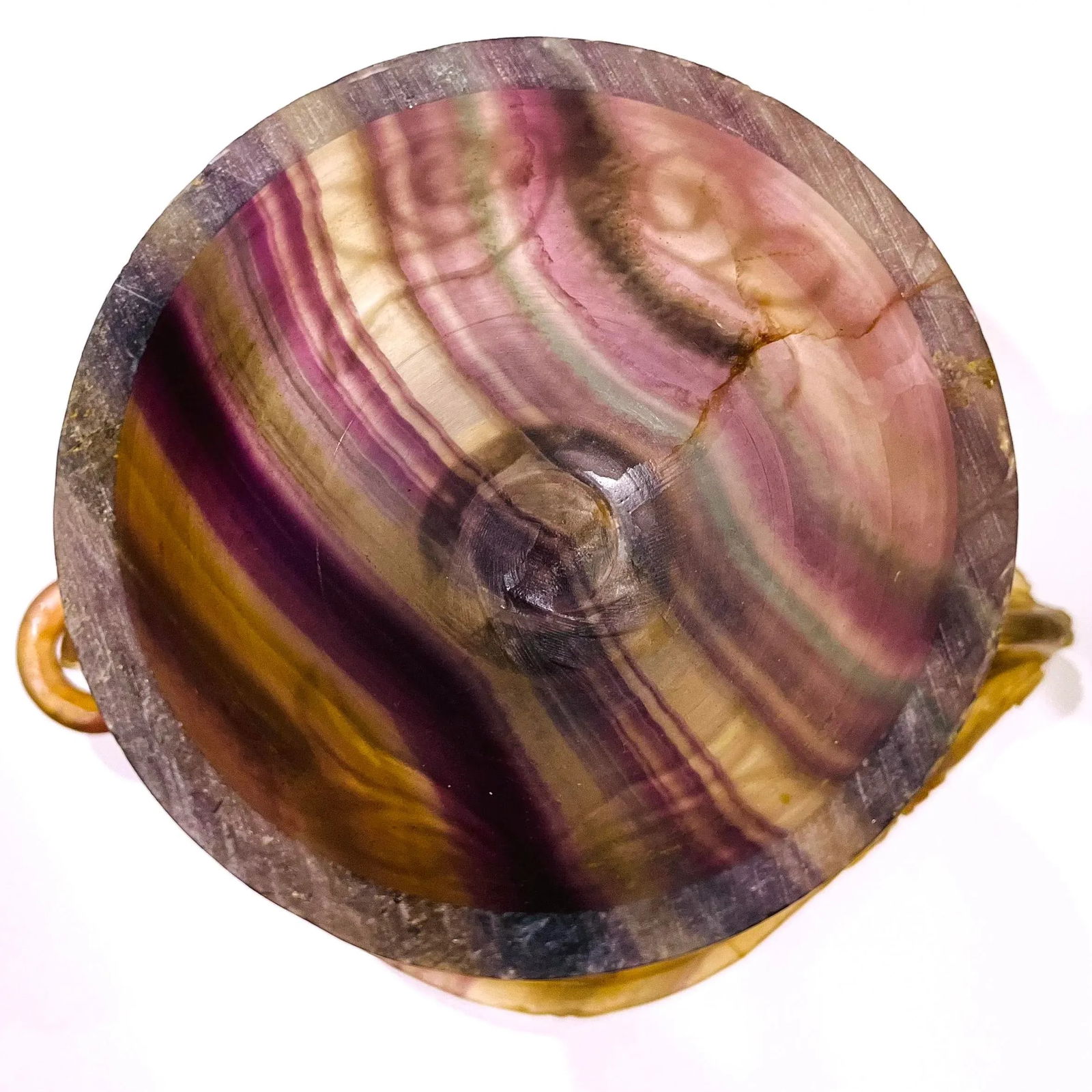 Antique Qing Dynasty Chinese Hand-Carved Amethyst Censer - 12