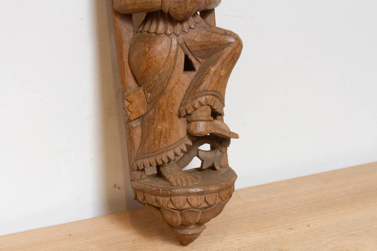 Manjira Hand Carved Dancer - 5