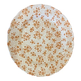 Mid Century Flower Plate by Nikko