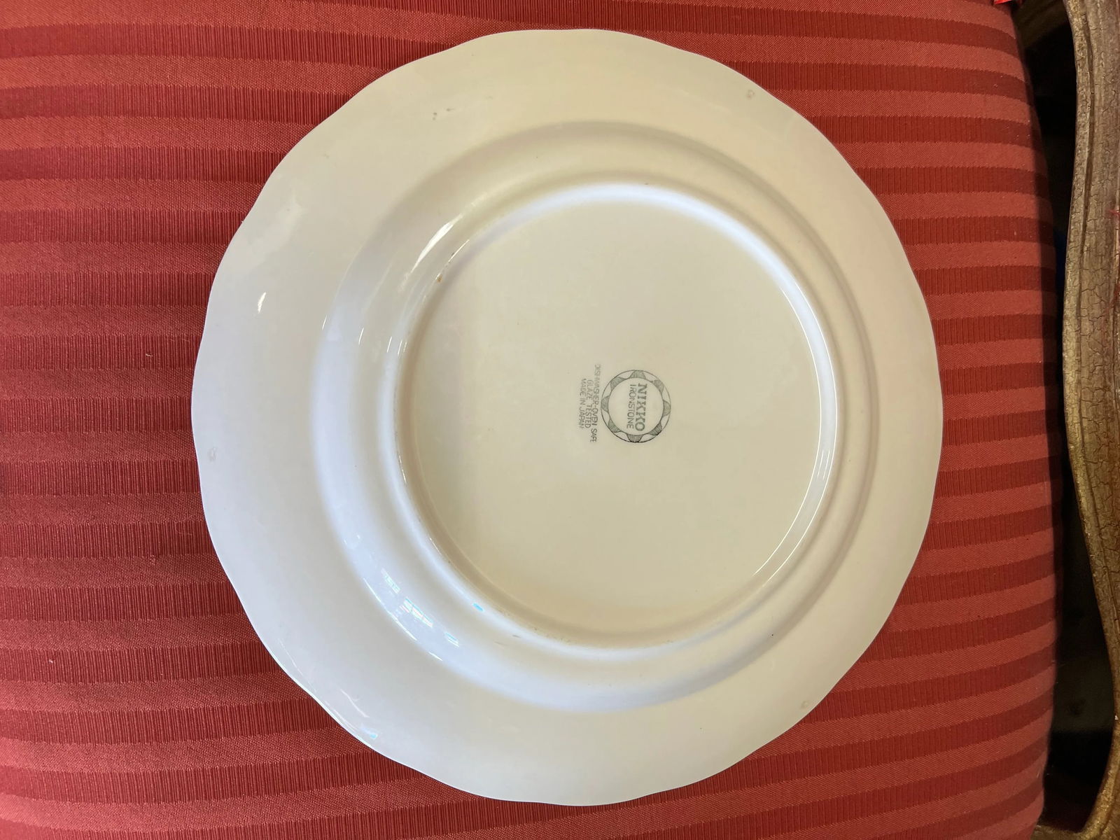 Mid Century Flower Plate by Nikko - 2