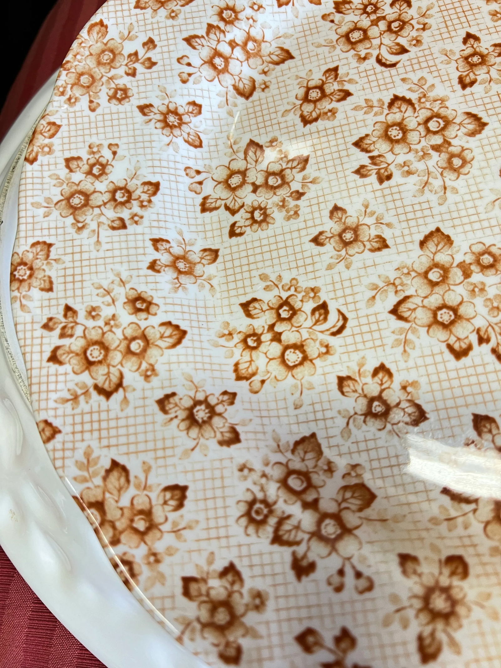 Mid Century Flower Plate by Nikko - 4