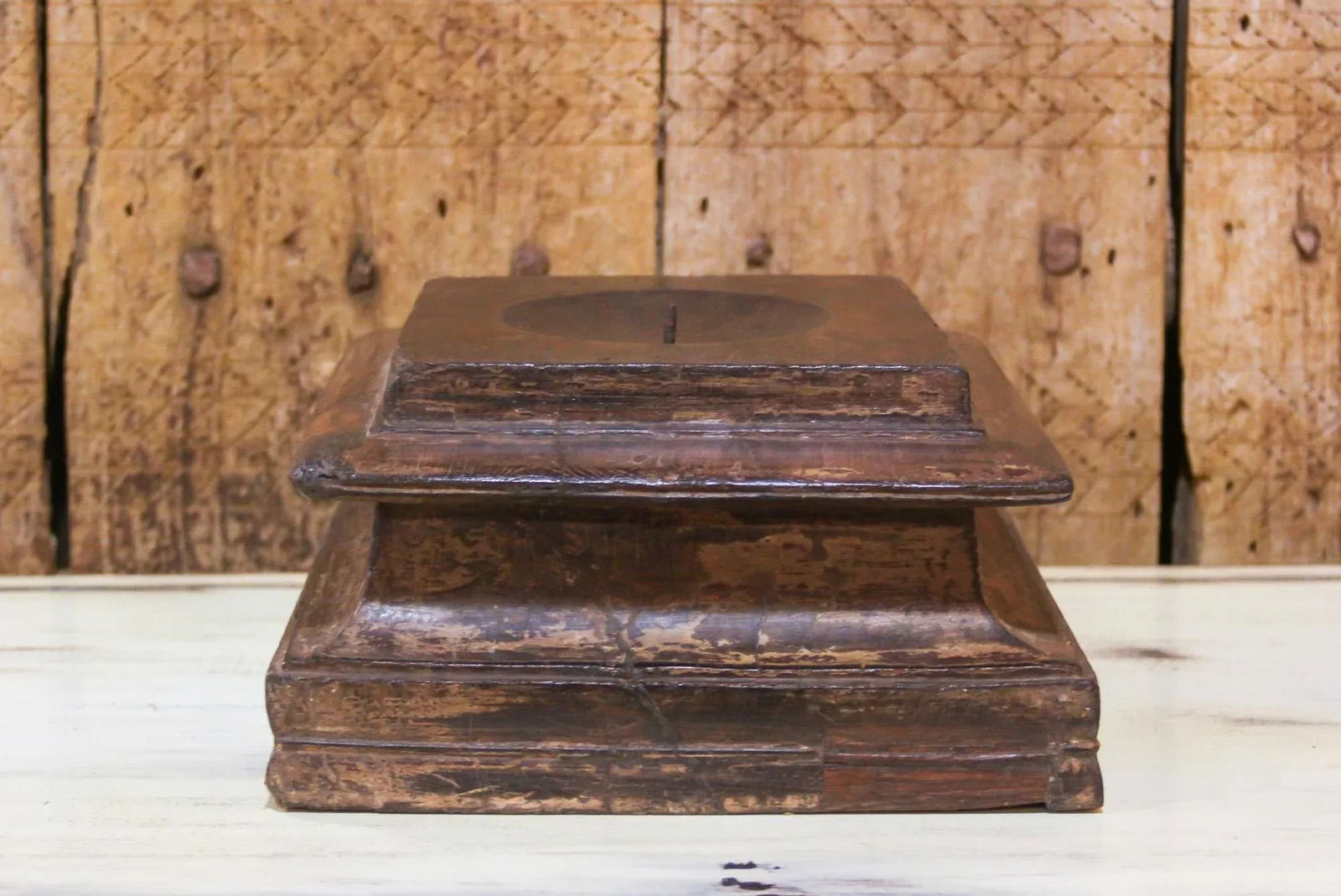 19th Century Architectural Candle Holder - 6