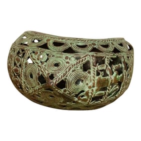 Bamum Tribe Ceremonial Copper Currency