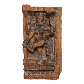 18th Century Indian Apsara Wall Carving
