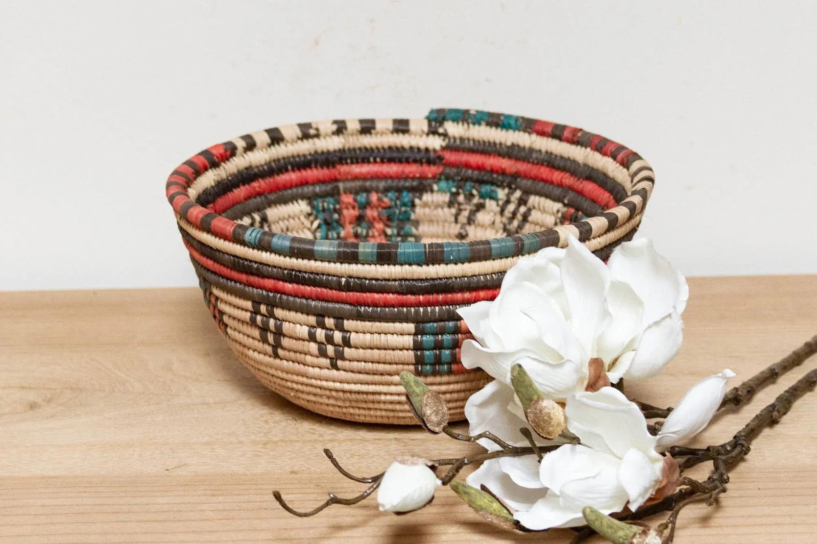 Ebrira African Woven Basket - 2