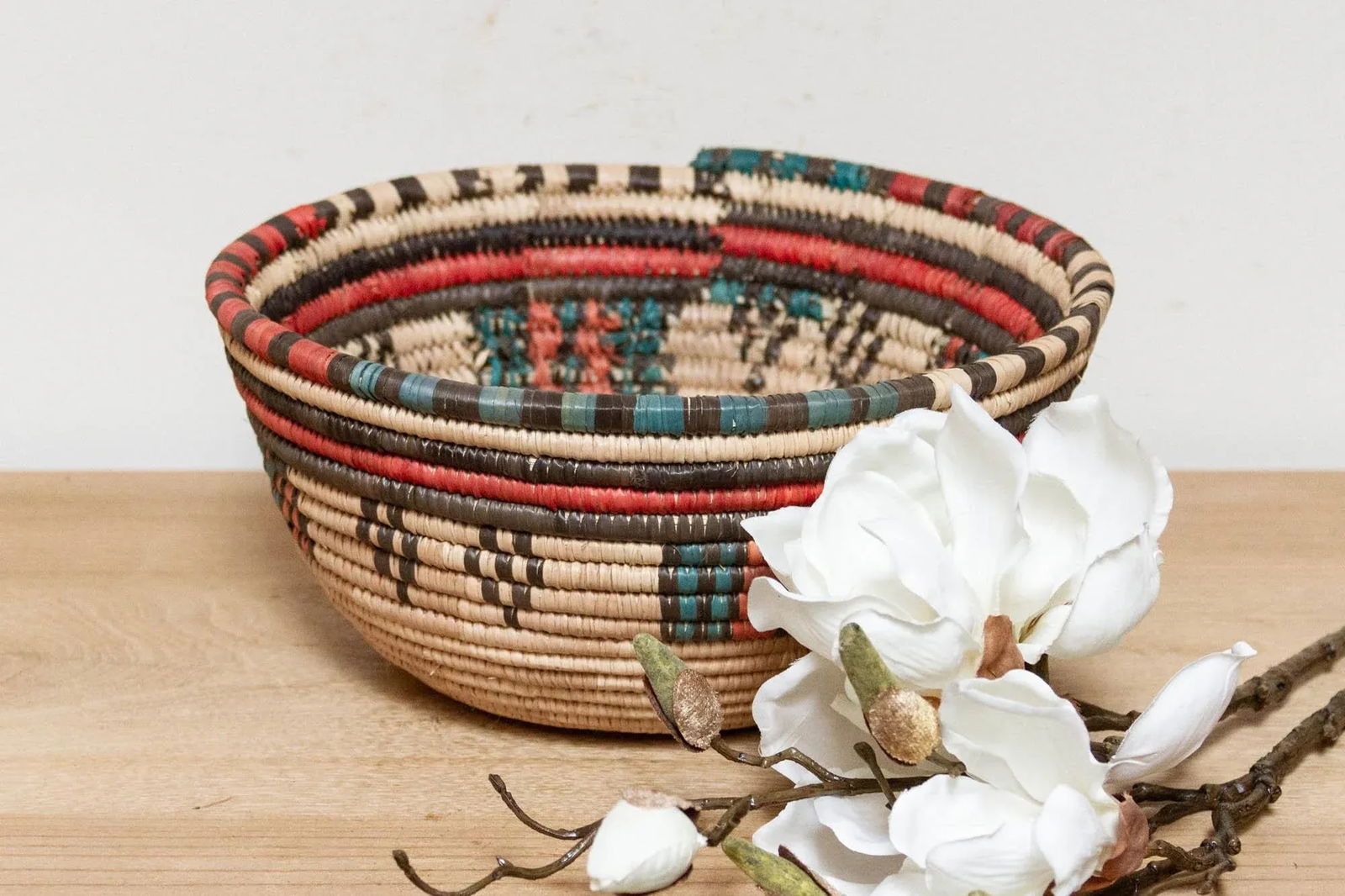Ebrira African Woven Basket - 6