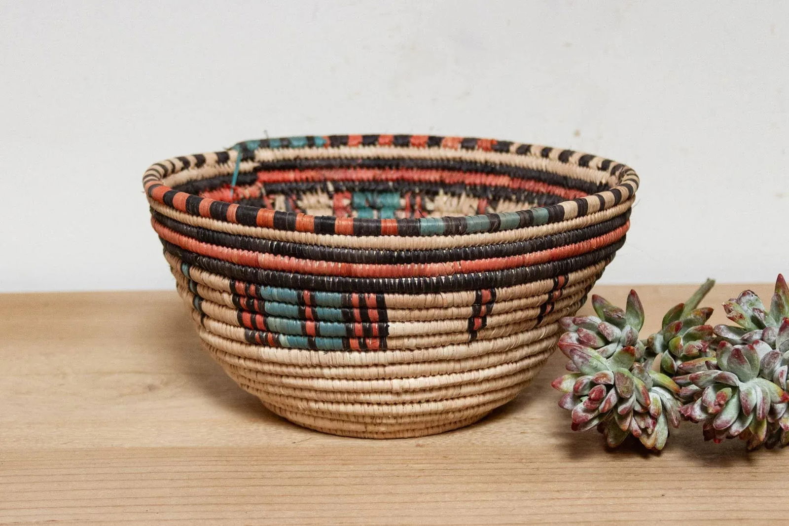 Anaguta Woven African Basket - 6