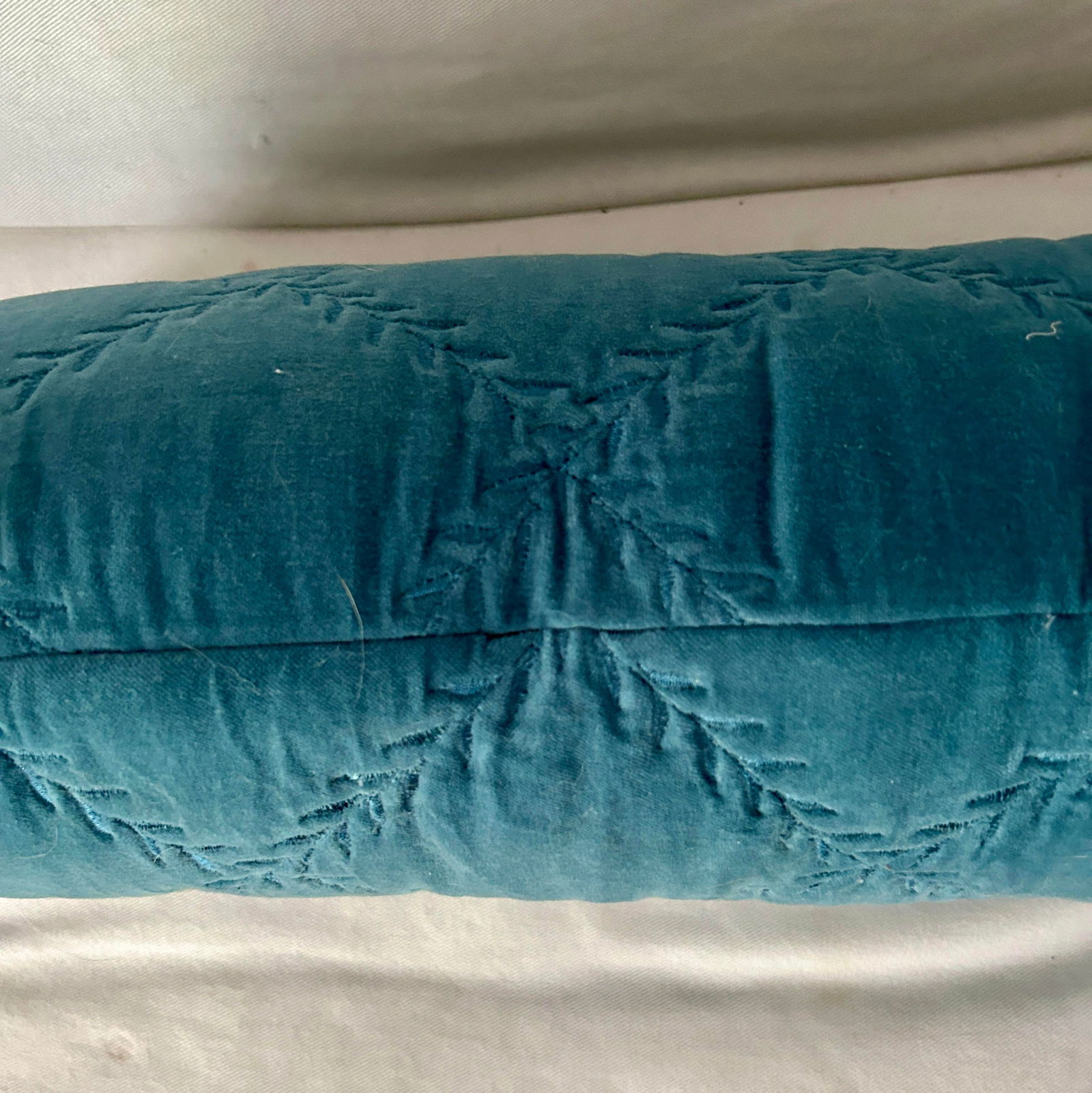 Bella Notte and Linen Long Lumber Pillow in Cenote - 3
