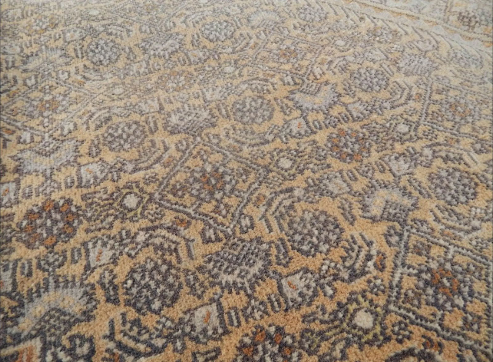 Vintage Turkish Soft Color Oushak Rug 8' X 10' - 10