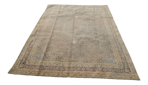 Vintage Turkish Soft Color Oushak Rug 8' X 10'