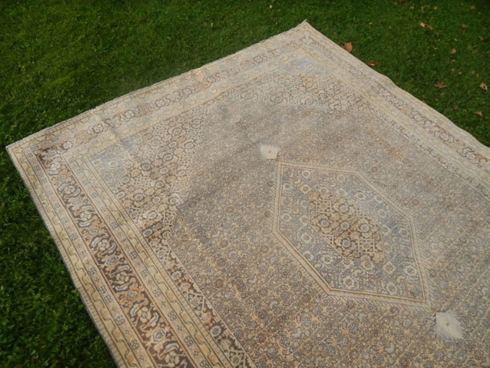 Vintage Turkish Soft Color Oushak Rug 8' X 10' - 6