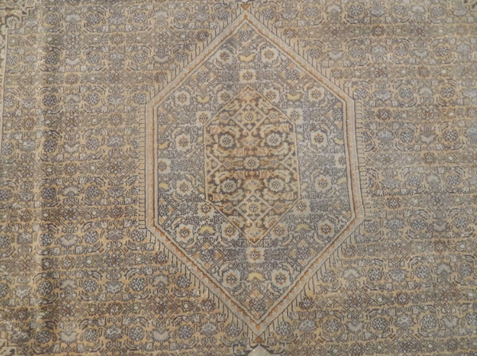 Vintage Turkish Soft Color Oushak Rug 8' X 10' - 7
