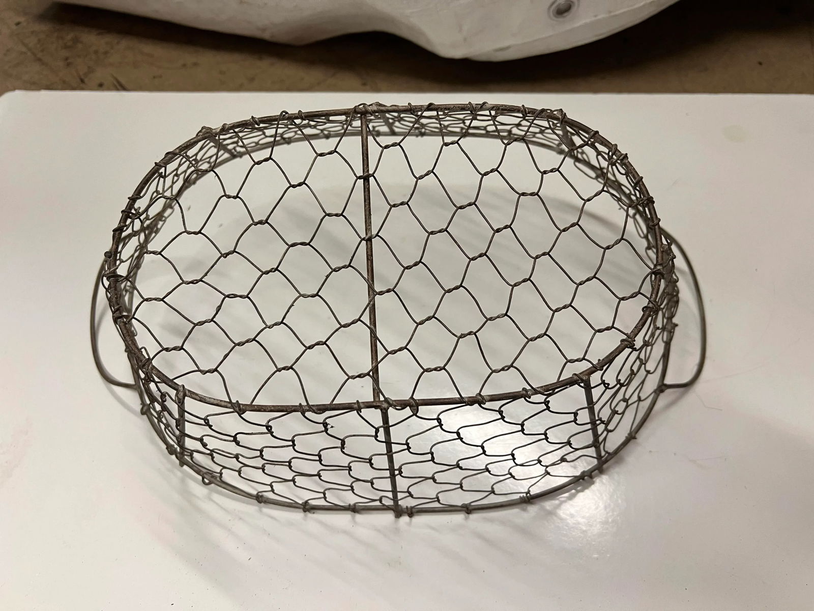Mid 20th Century Small Basket with Handles - 5