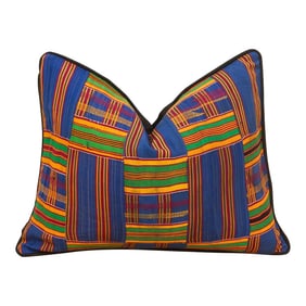 Kakum Vintage African Kente Pillow Cover