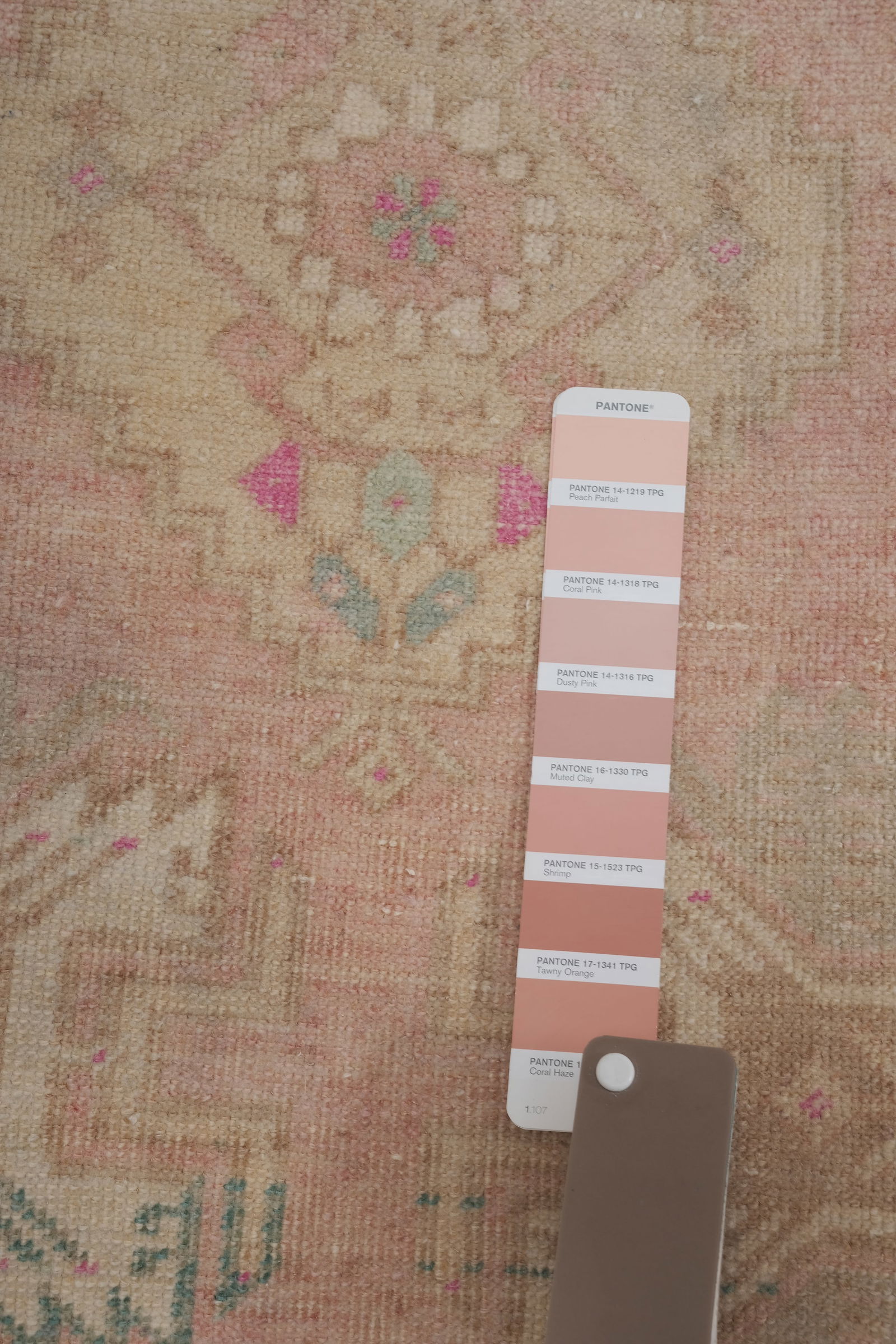 Faded Turkish Small Rug Carpet - Kitchen Rug - 11