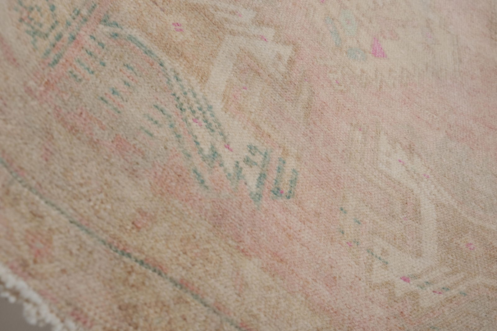 Faded Turkish Small Rug Carpet - Kitchen Rug - 8