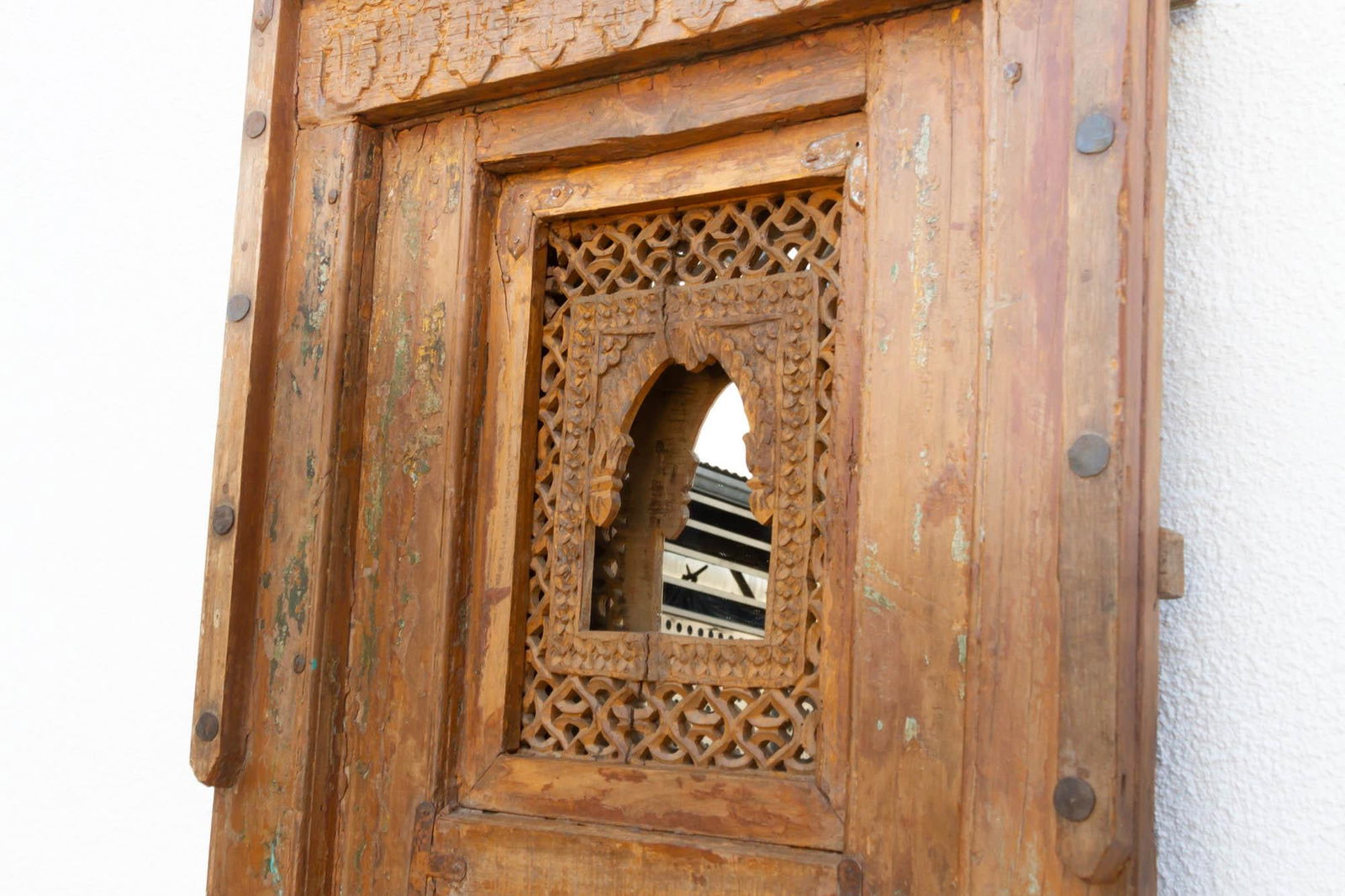 19th Century Rajasthani Tall & Slim Mirror - 6