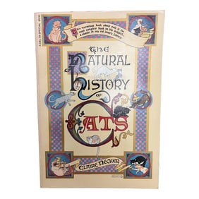 1970s Coffee Table Book "The Natural History of Cats"