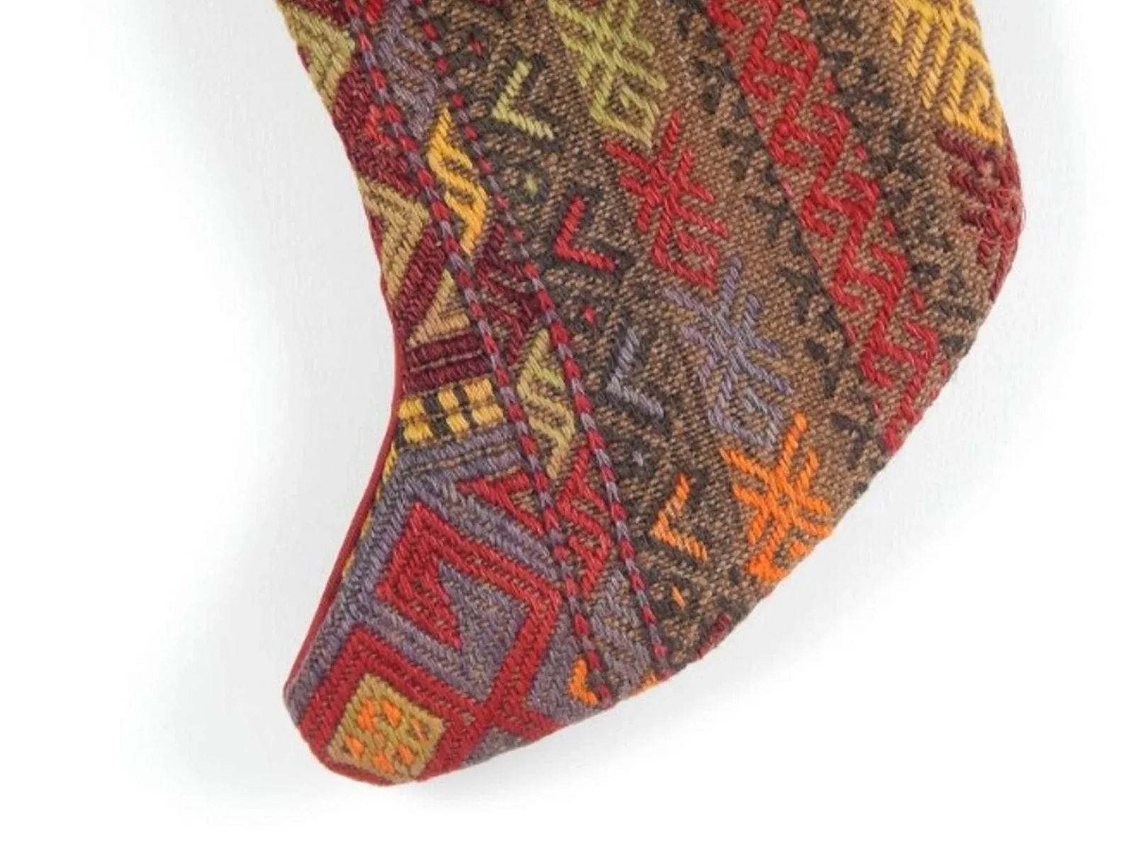 Vintage Kilim Christmas Stocking - 5
