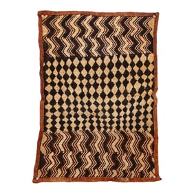 Kinshasha African Kuba Cloth Panel
