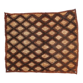 Celestial African Kuba Cloth Panel