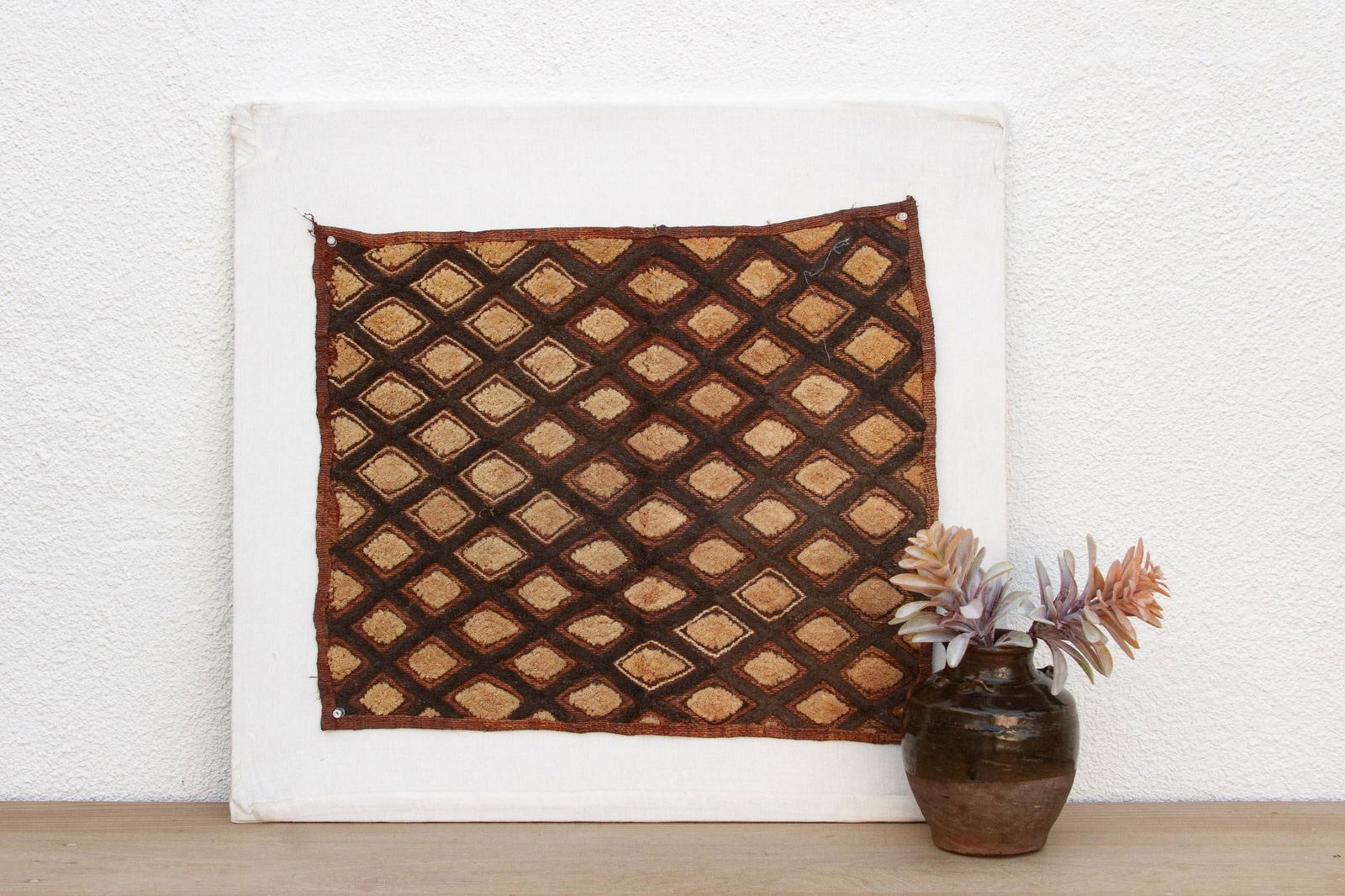 Celestial African Kuba Cloth Panel - 7