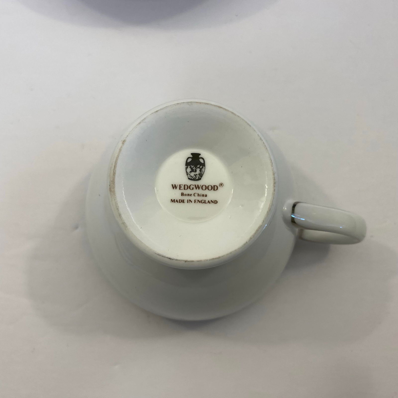 1980s Wedgwood Amherst Teacups and Saucers - Set of 5 - 6