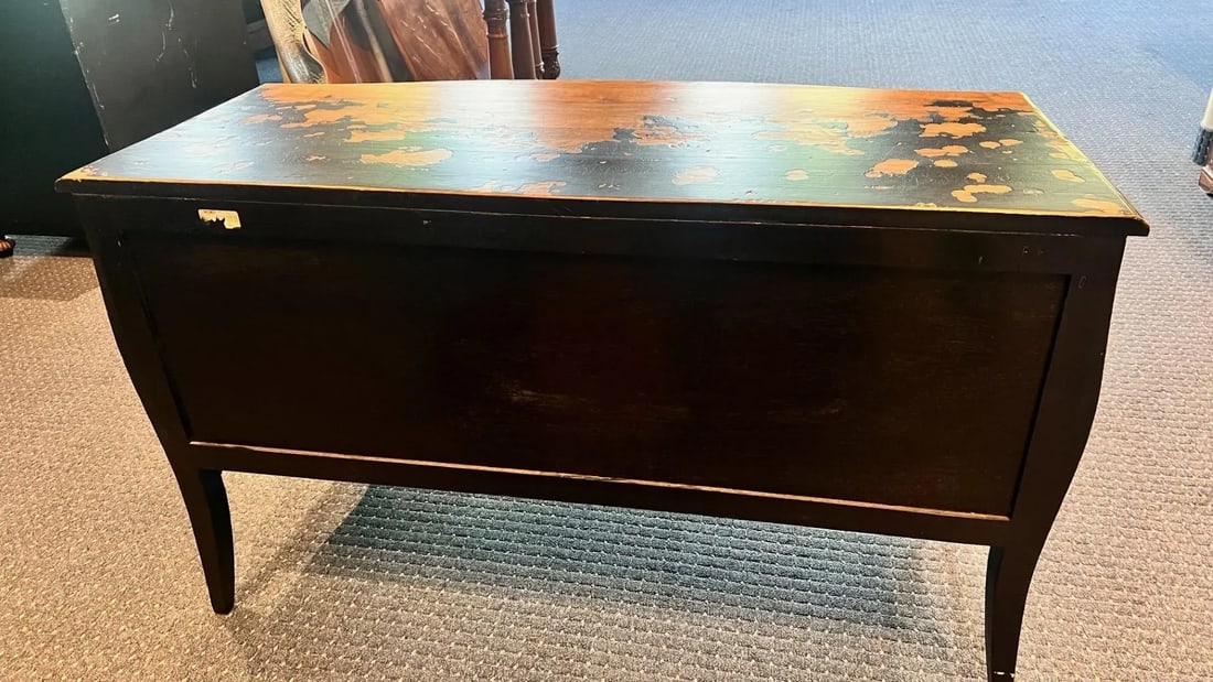 1990s Lillian August Distressed Chest of Drawers - 4