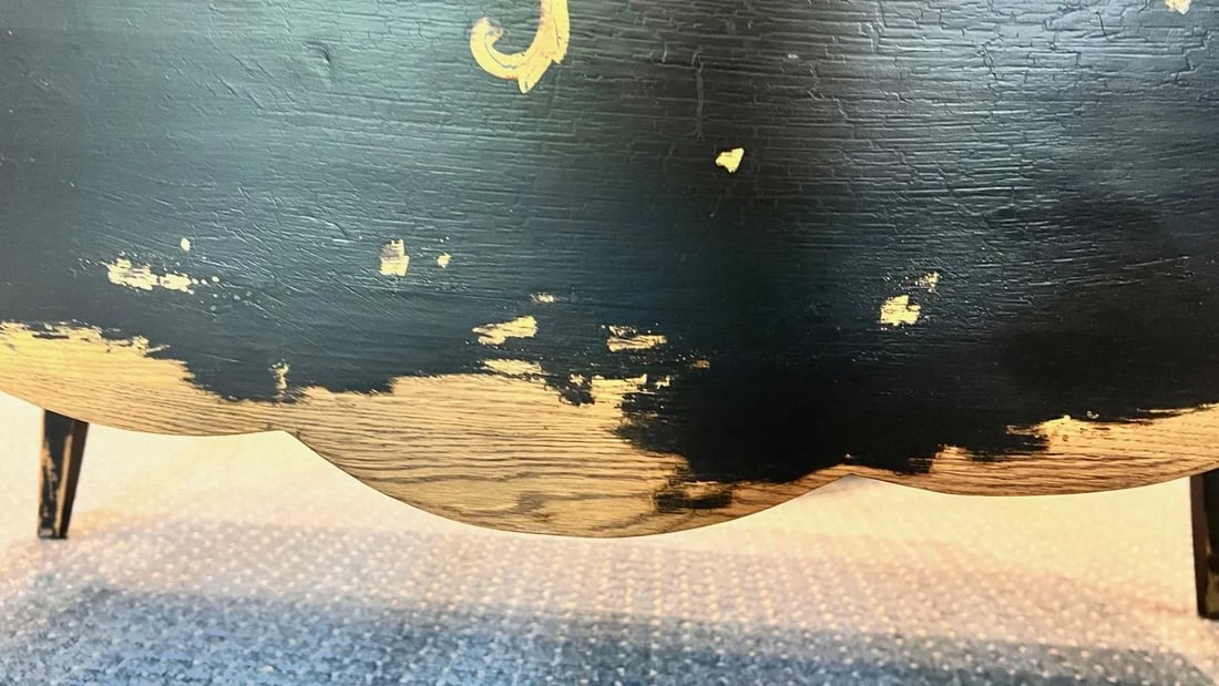 1990s Lillian August Distressed Chest of Drawers - 7