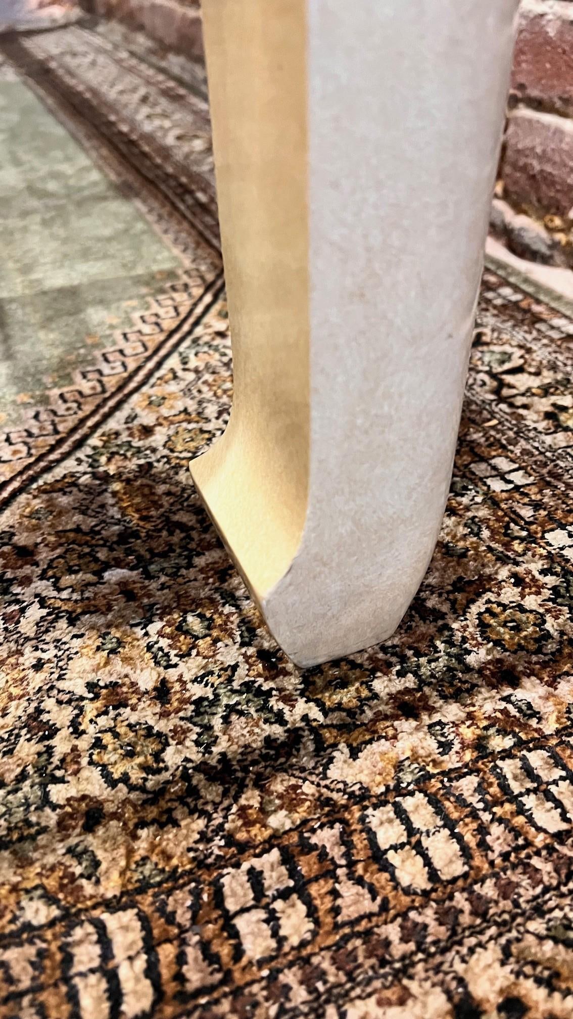 Raymond Sobota 1990s Faux Goatskin Dining Table - 10