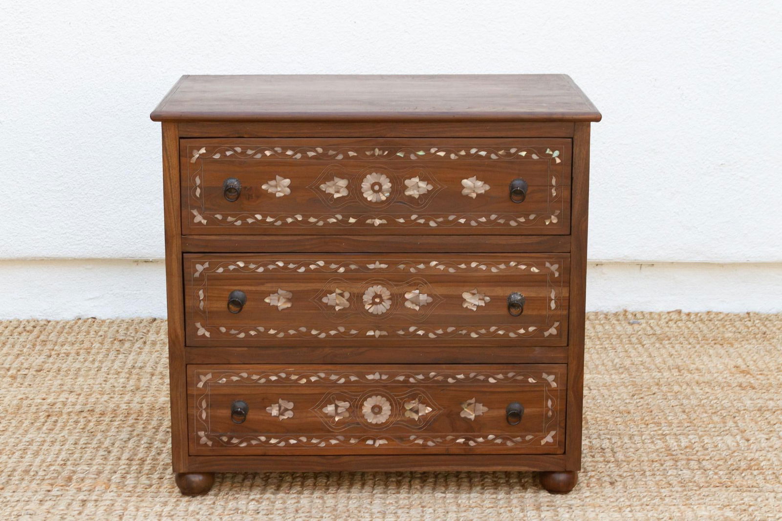 Mother of Pearl Inlay Damascus Dresser - 3