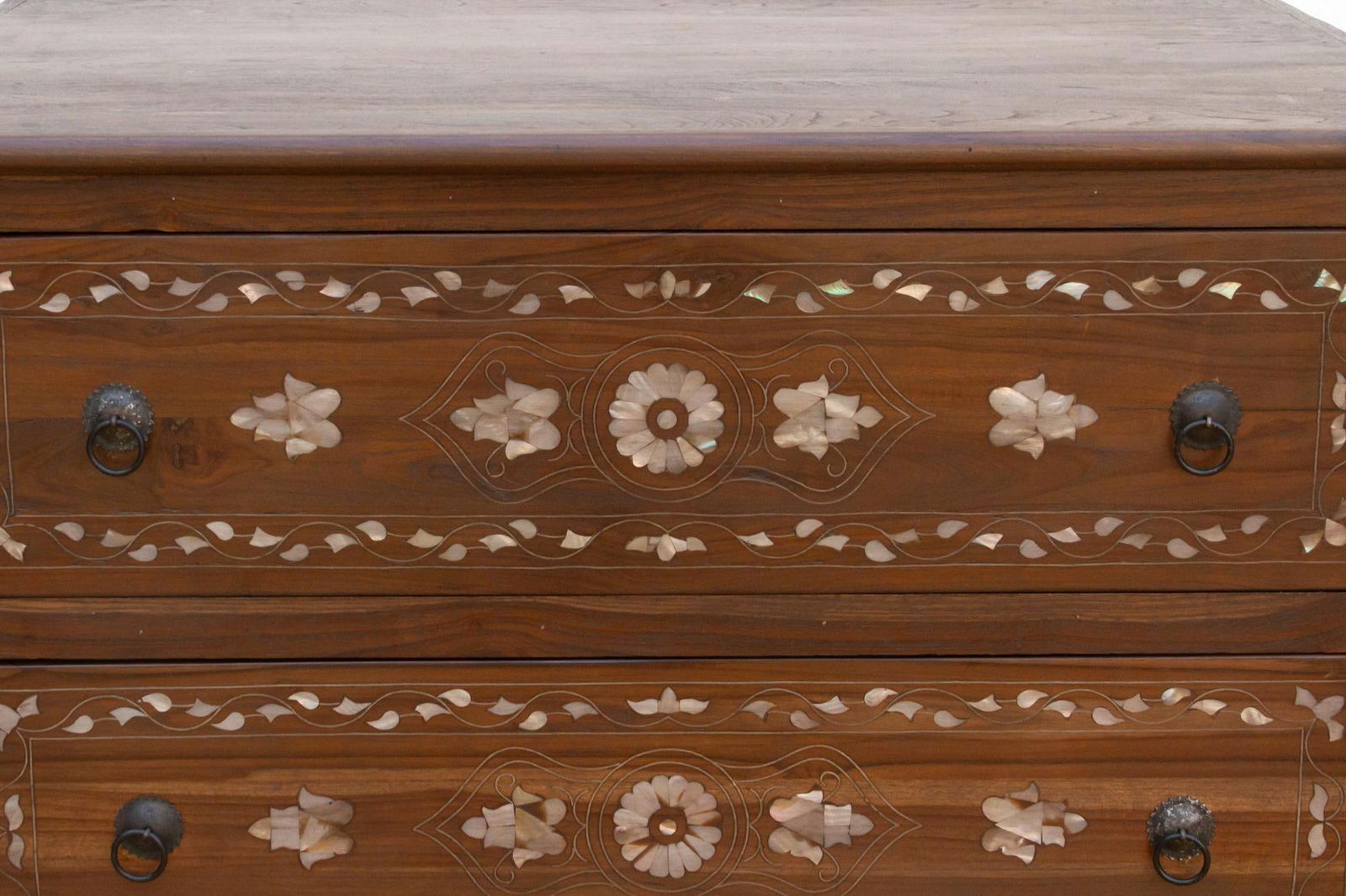 Mother of Pearl Inlay Damascus Dresser - 5