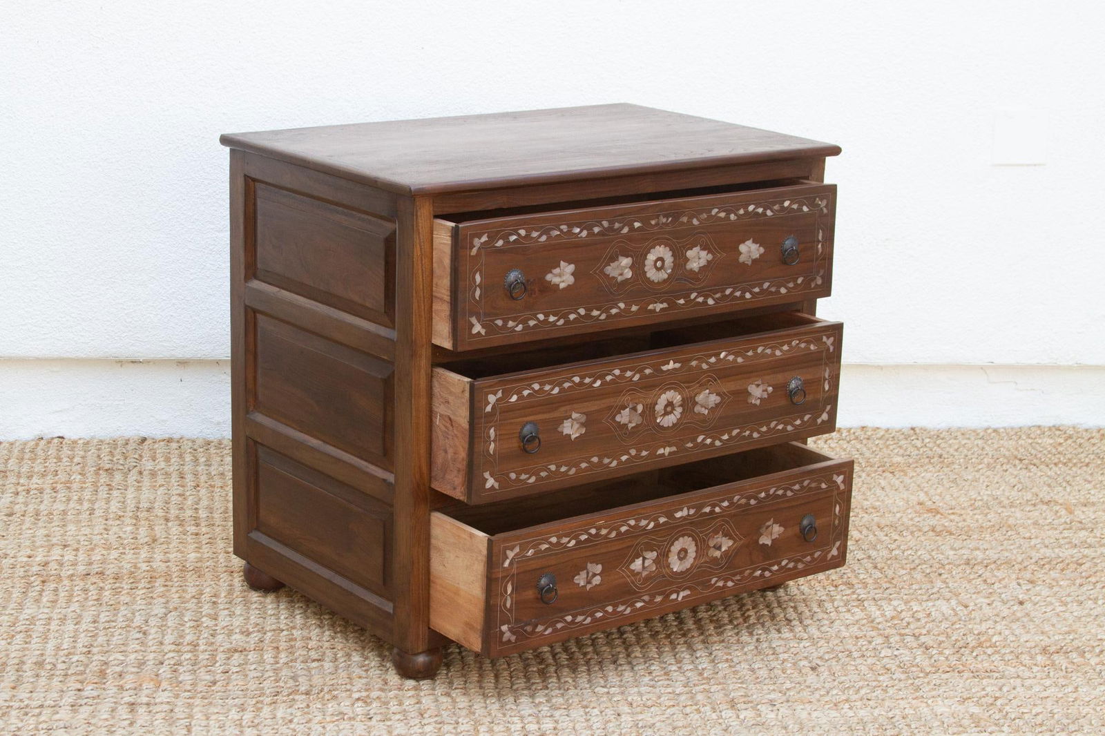 Mother of Pearl Inlay Damascus Dresser - 9