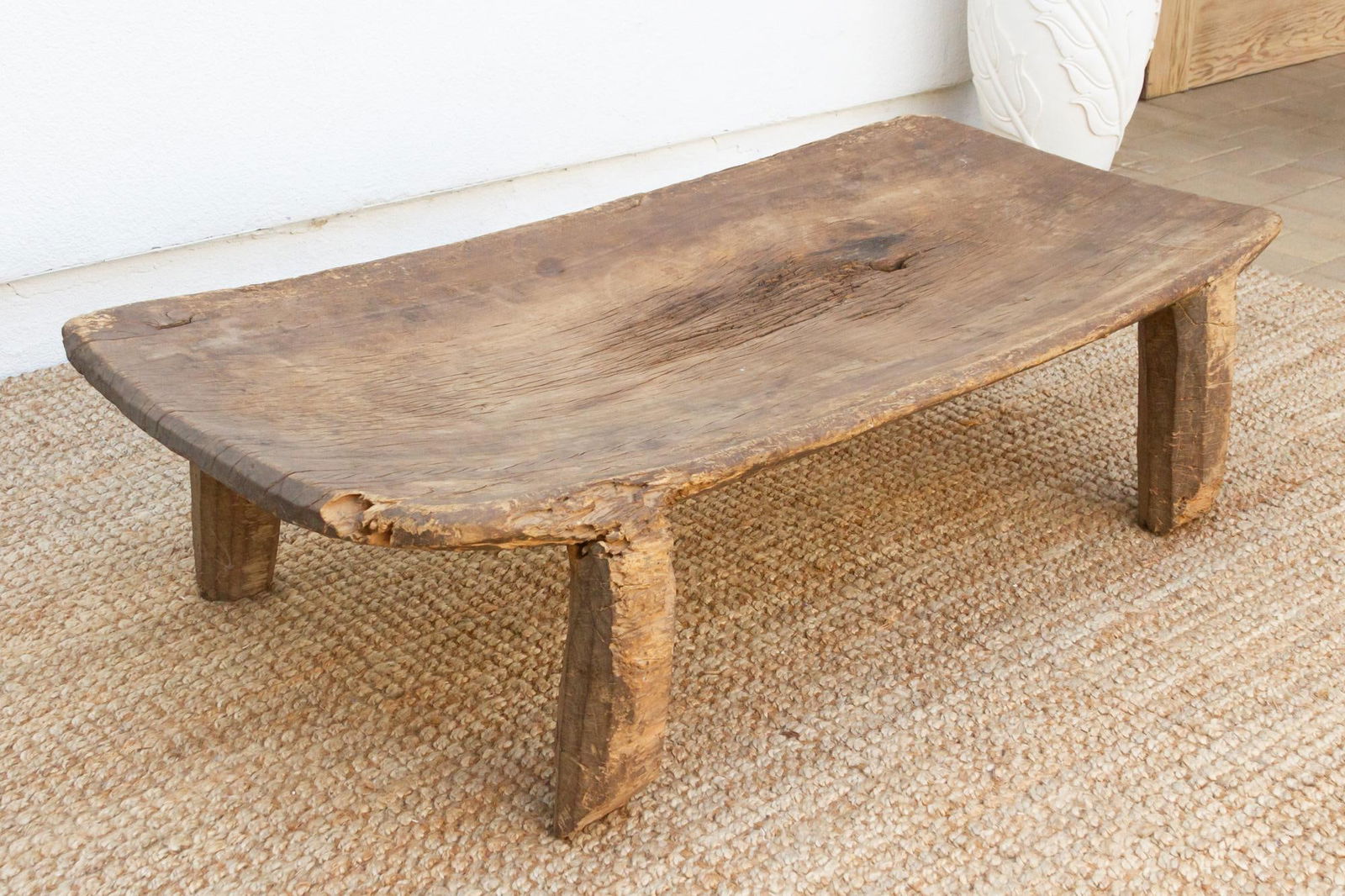 Antique Farmhouse Style Senufo Coffee Table - 5