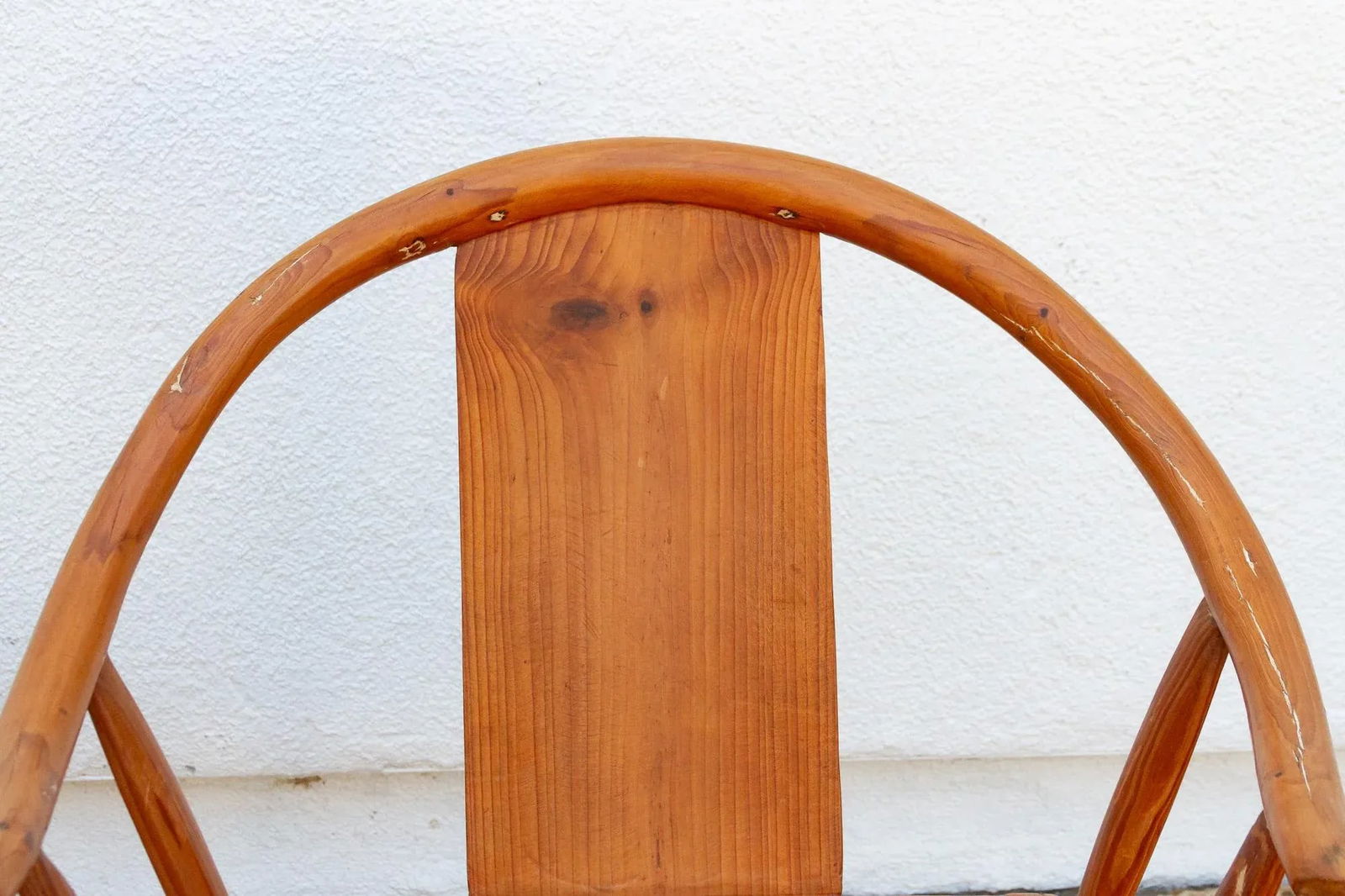 Pair of Antique Horse Shoe Chairs - 8