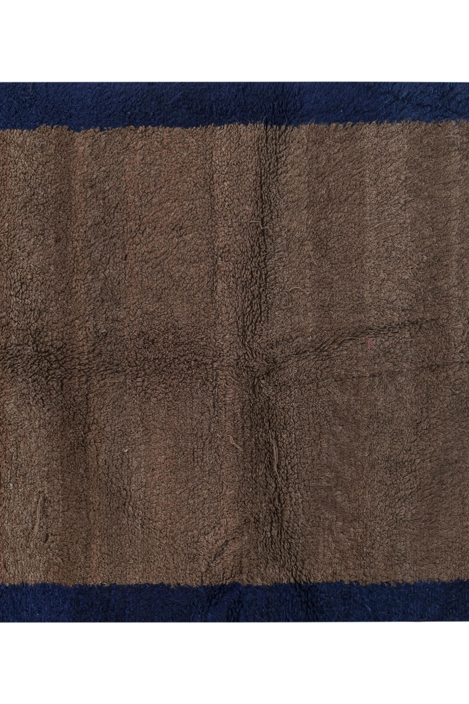 Vintage Angora Wool Turkish Shaggy Rug 4'2'' X 5'2'' - 6