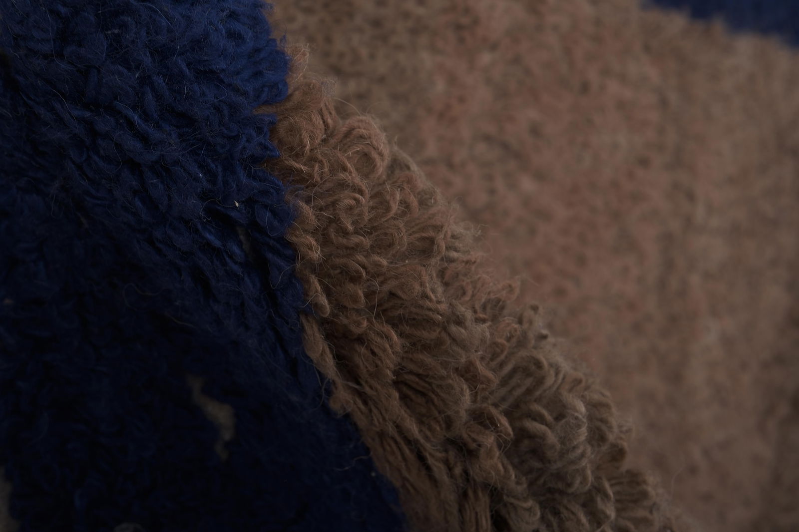 Vintage Angora Wool Turkish Shaggy Rug 4'2'' X 5'2'' - 9