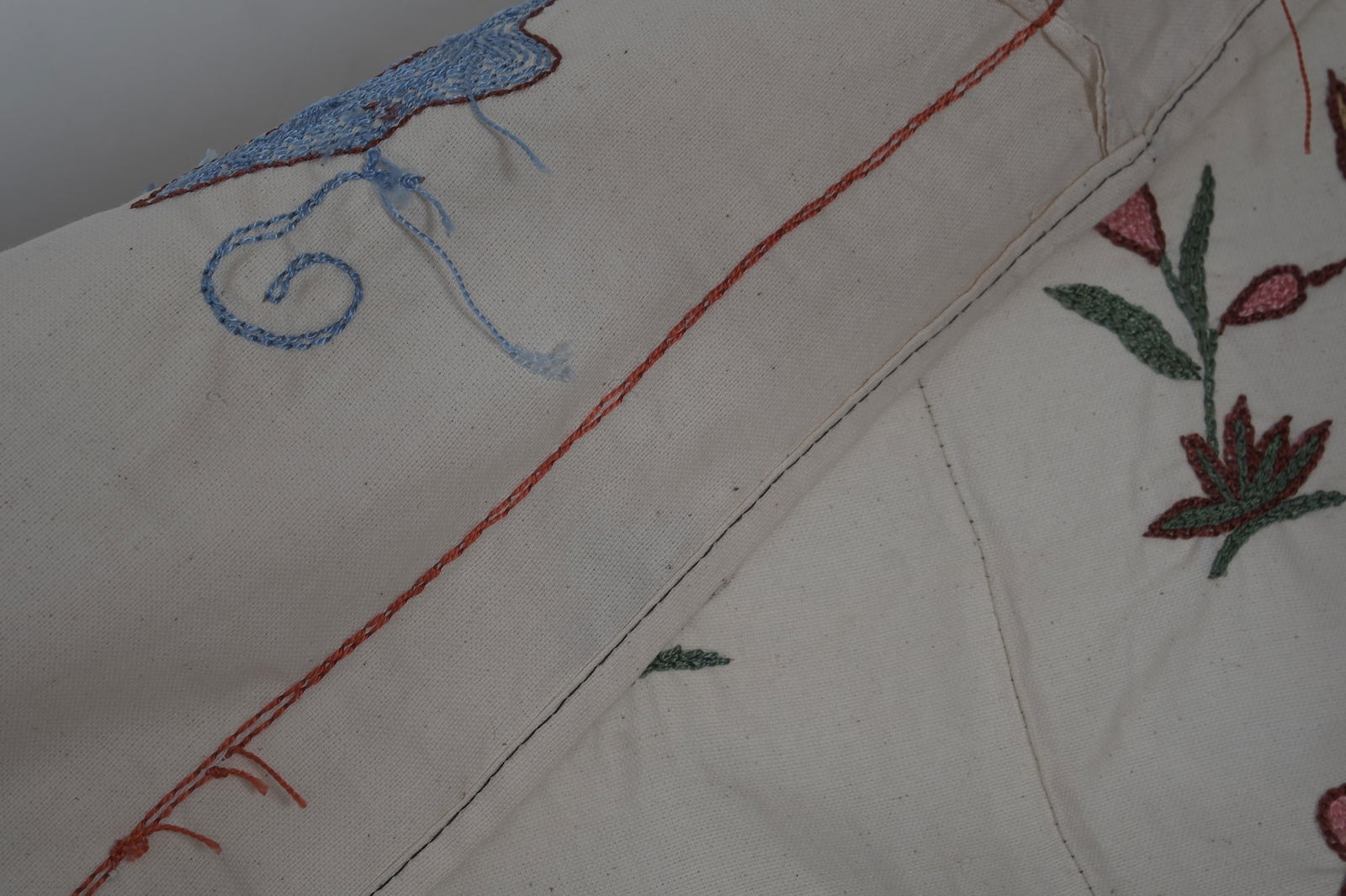 Animal Suzani Wall Hanging Decor 2'9'' X 3'2'' - 5