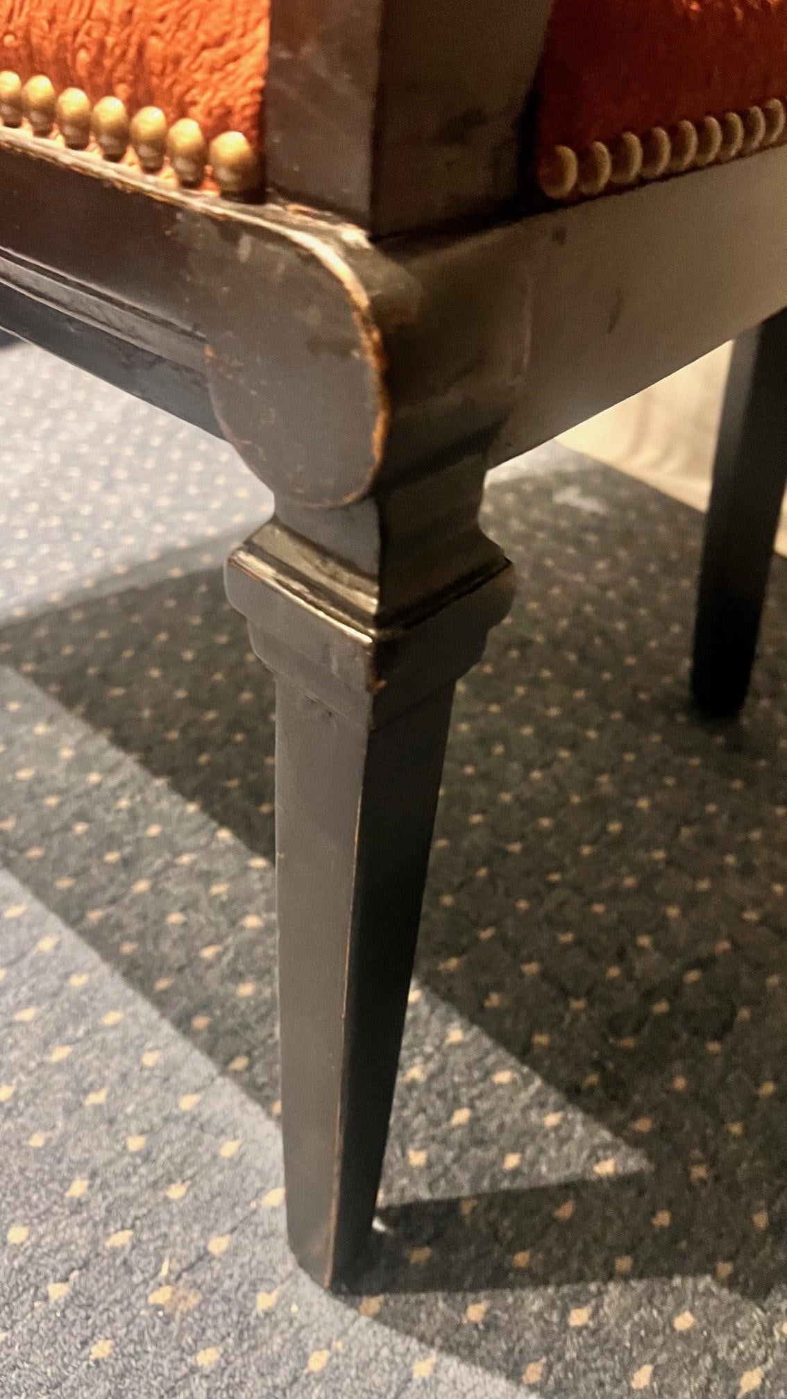 Set of 6 Upholstered Dining Arm Chars by Minton-Spidell, 1990s - 9