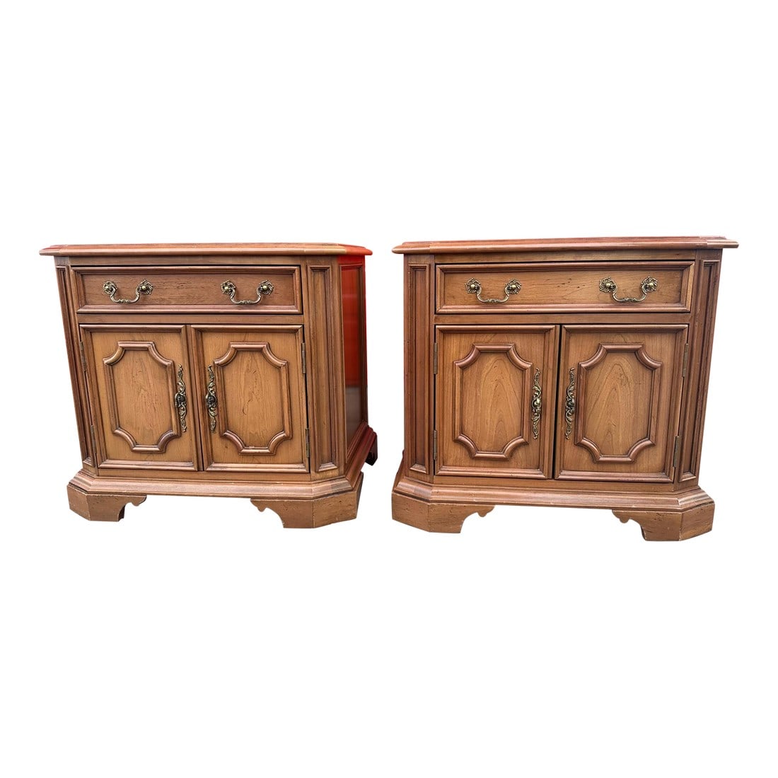 1990s Century Furniture Cardella Collection Nightstands - a Pair (1 of 12)